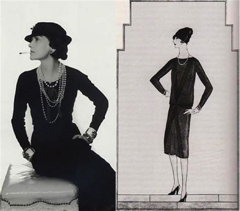 quizzclub what famous black garment was popularized by coco chanel